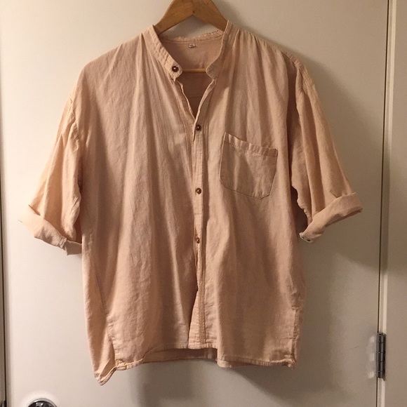 Botanically dyed button down shirt - Picture 2 of 5